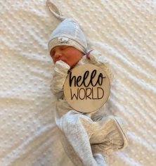 newborn photo of Alexon 