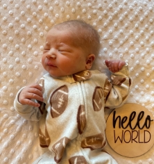 Newborn photo of Beckett