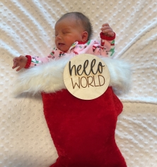 Newborn photo of Charlee Kaye 