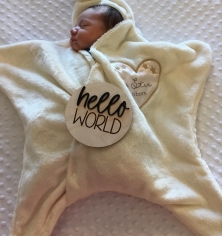 Newborn picture of Sterling