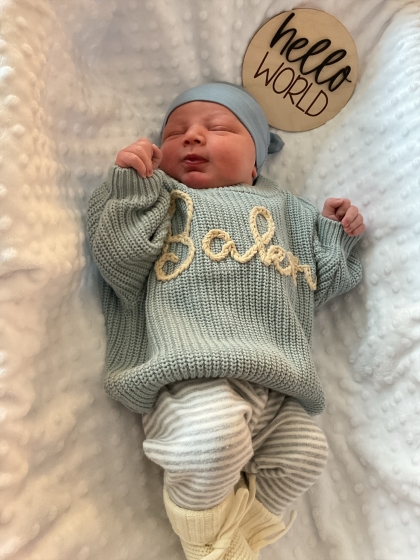 newborn photo of Baker Jeffrey Robert